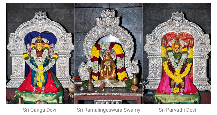 Sri Ganga Parvathi Sametha Ramalingeswara Swamy Temple All Deities